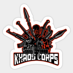 Khaos Corps: Gaming Redefined Sticker